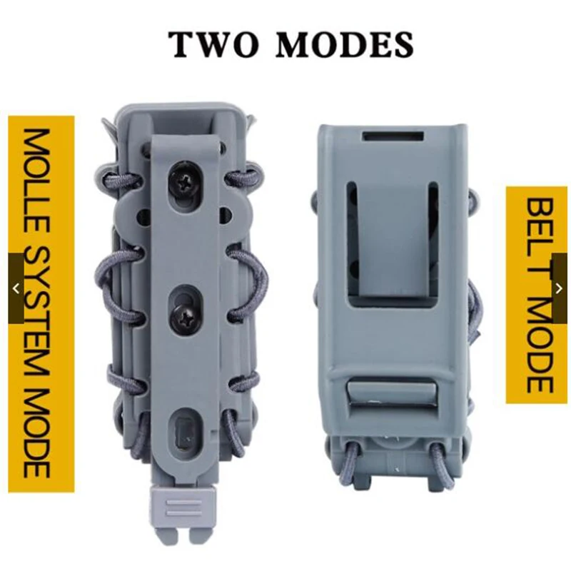 Funda táctica para cargador de pistola MOLLE, caza - imagen 4