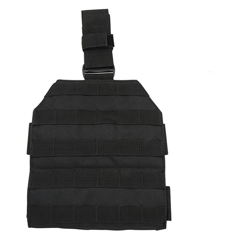 Plataforma táctica MOLLE pierna con funda universal y bolsa cargador