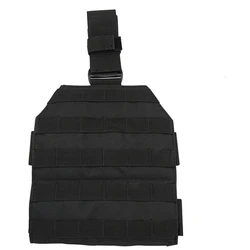 Plataforma táctica MOLLE pierna con funda universal y bolsa cargador