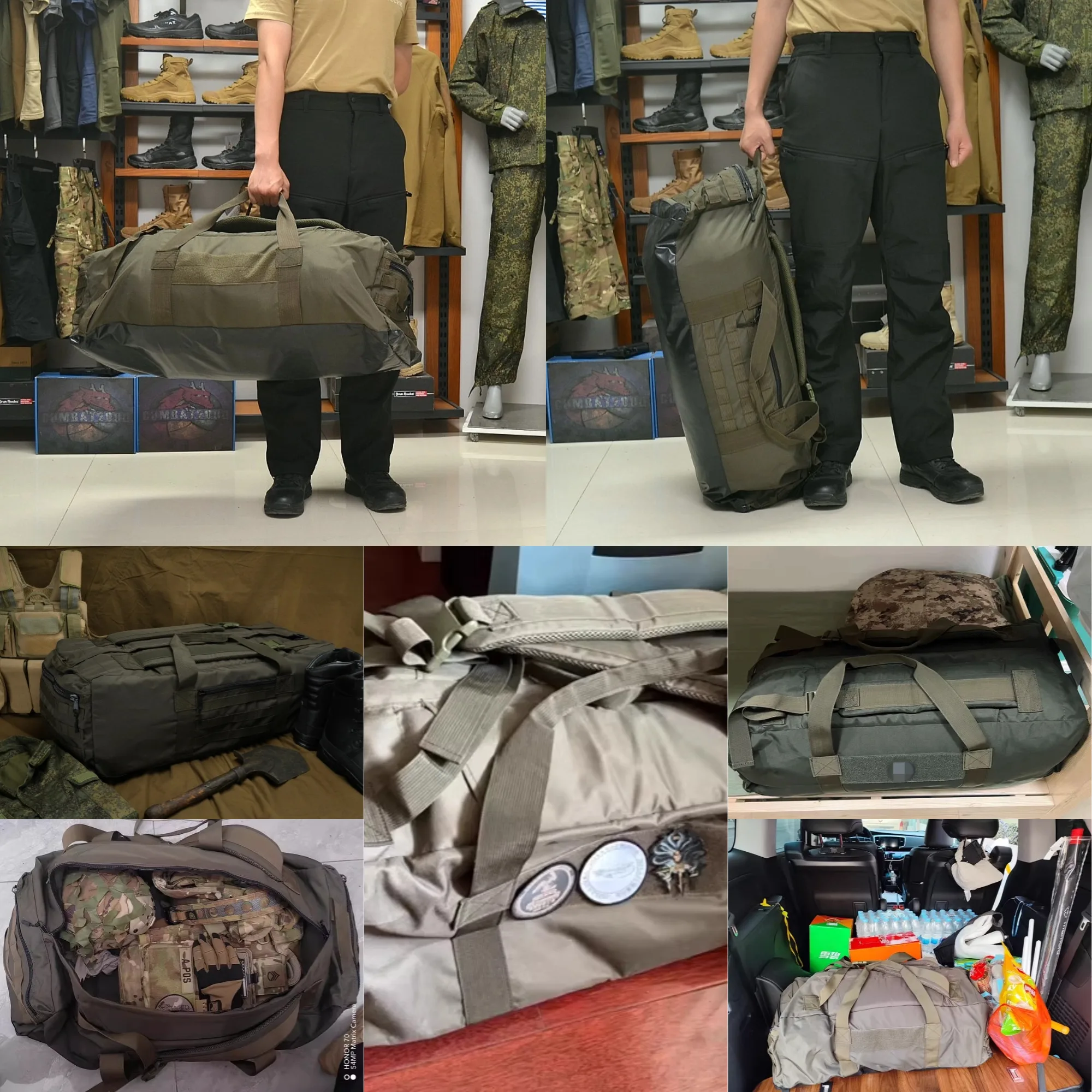 Mochila táctica outdoor gran capacidad para viaje y entrenamiento - imagen 5