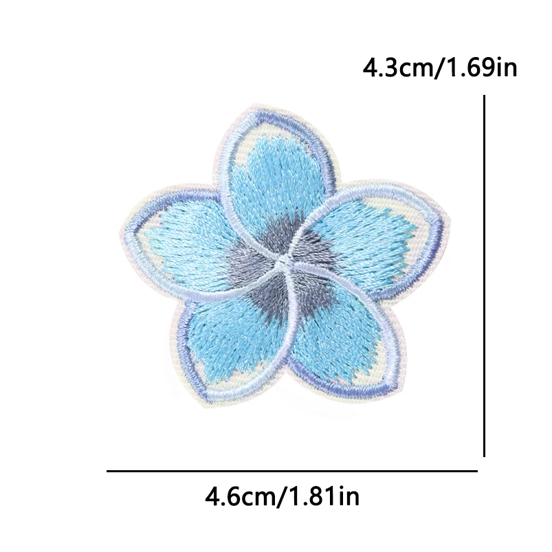 Parches termoadhesivos bordados florales con citas y mascotas para ropa - imagen 2