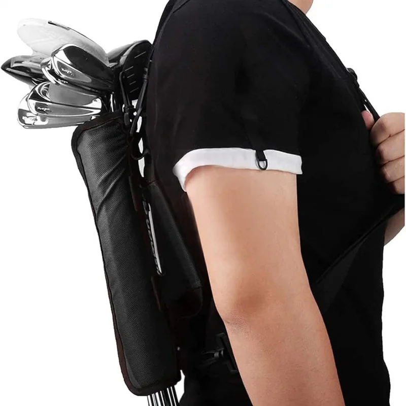 Bolsa de golf portátil ligera con correa de hombro, práctica - imagen 3