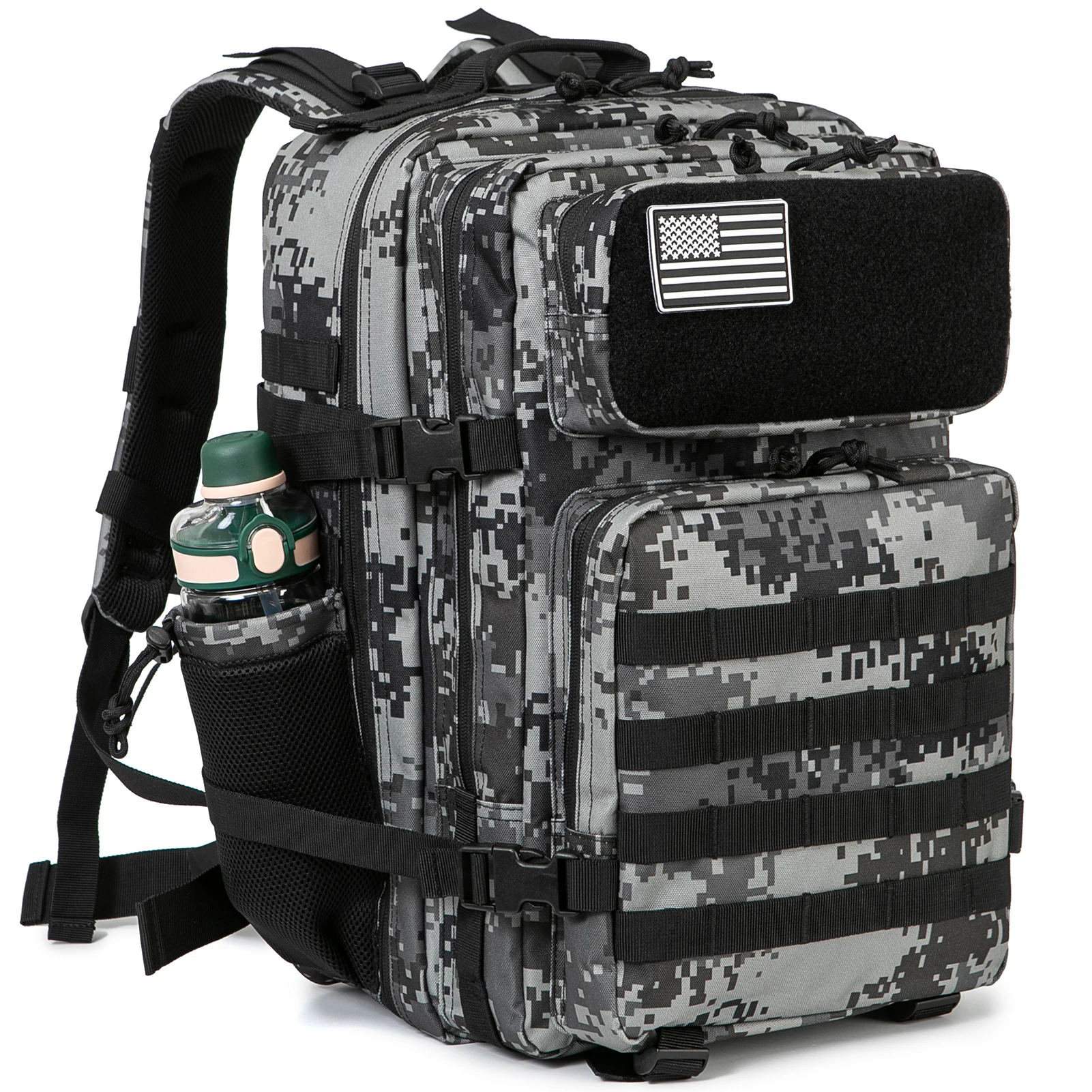Mochila táctica MOLLE outdoor resistencia supervivencia senderismo