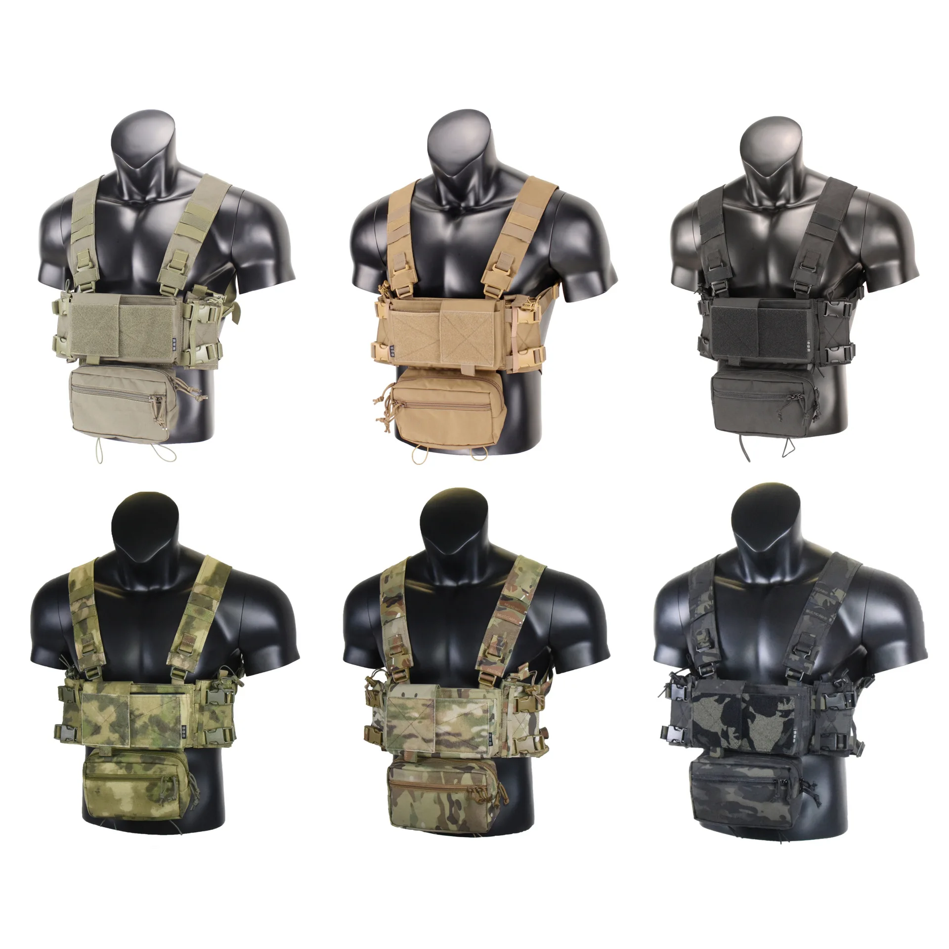 JSDF Mk4 bolsa táctica para pecho multifuncional universal - imagen 2
