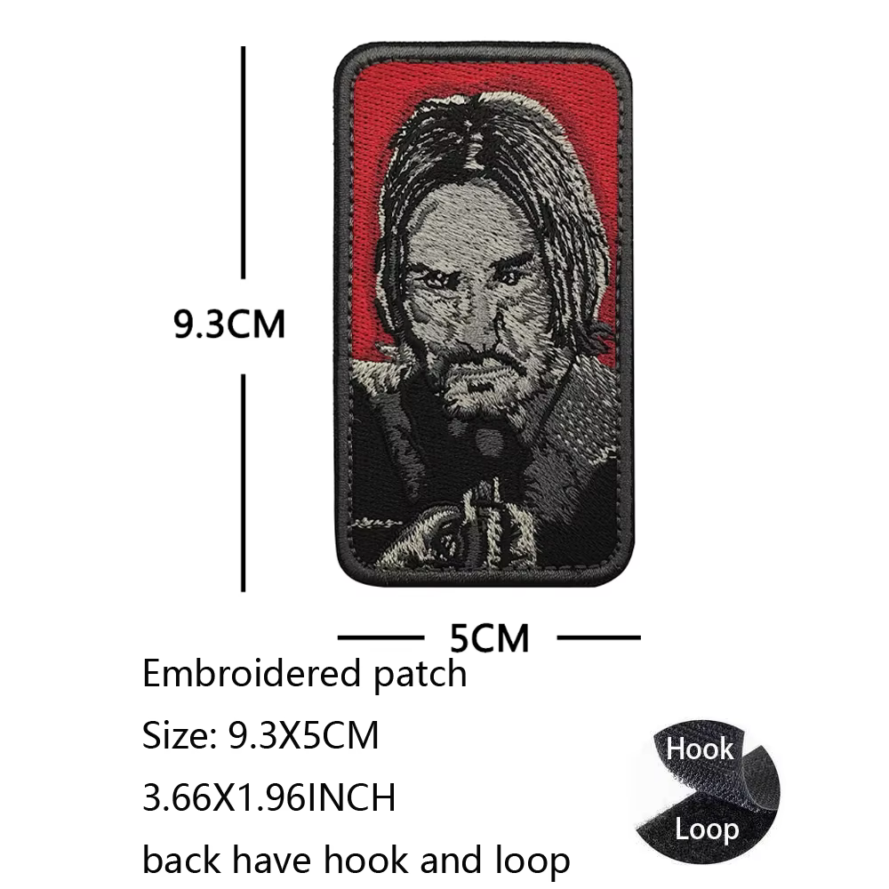Parche MOLLE táctico bordado Baba Yaga para mochila - imagen 5