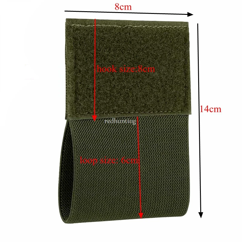 Soporte torniquete MOLLE con gancho y bucle – Bolsa primeros auxilios - imagen 5