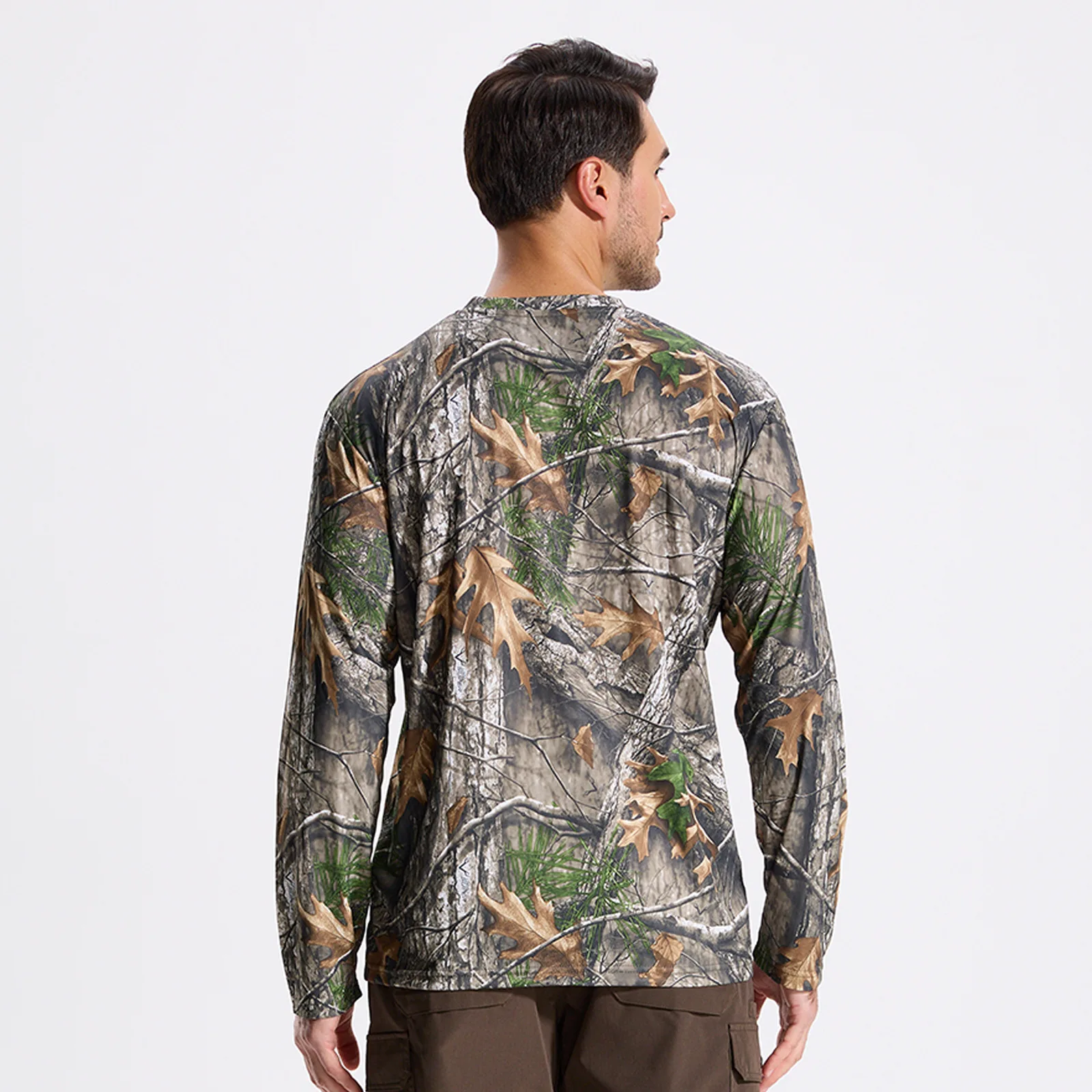 Camisa táctica manga larga transpirable con camuflaje biónico UV - imagen 2