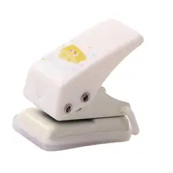 Perforadora manual para papel y cartón, limpieza precisa de bordes