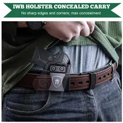 Funda Kydex IWB Ruger LCP II – Transporte oculto ajustable