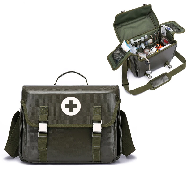 Kit de primeros auxilios vacío en material impermeable