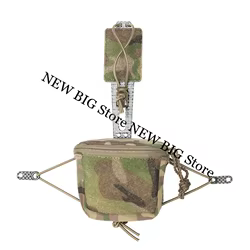 Bolsa batería NVG para casco táctico en forma de T con contrapeso