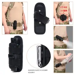 Funda linterna táctica MOLLE riñonera al aire libre para caza