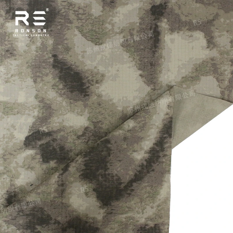 Tela táctica Ripstop A-TACS para uniforme poliéster-algodón - imagen 5
