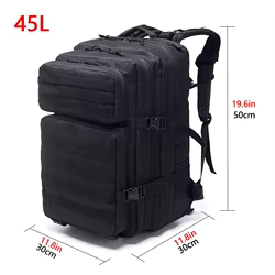 Mochila Táctica Resistente Caza Senderismo y Camping Ripstop