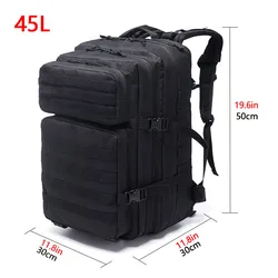 Mochila Táctica Resistente Caza Senderismo y Camping Ripstop