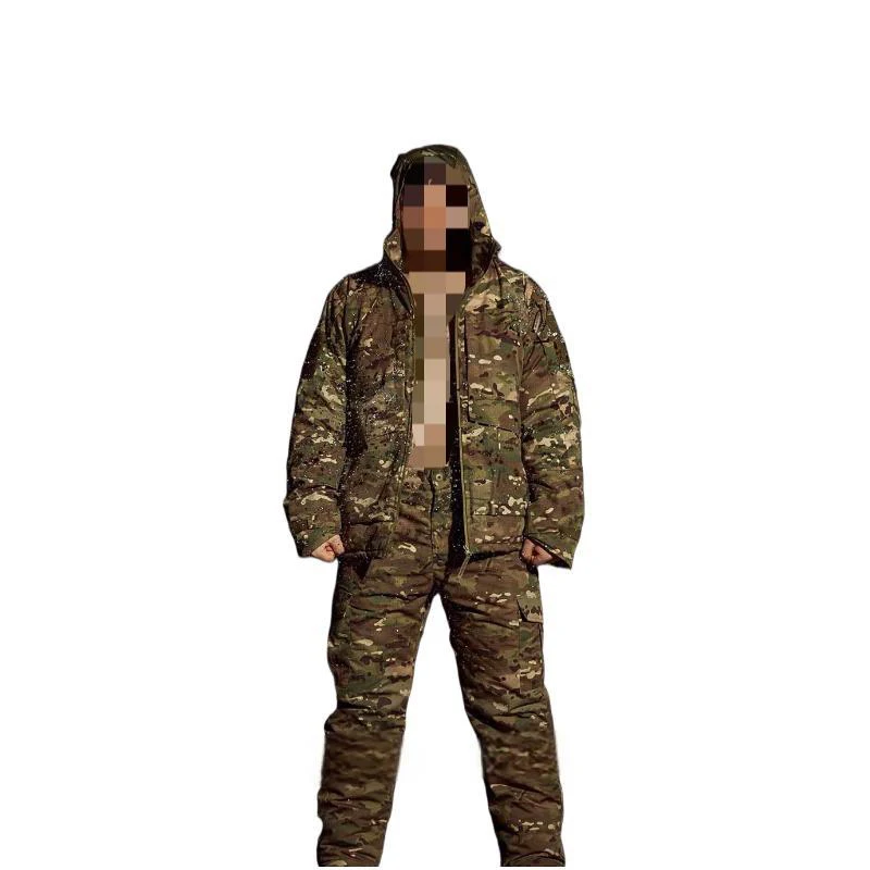 Chaqueta táctica algodón retrorreflex resistente al frío - imagen 2