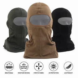Balaclava táctica airsoft transpirable con malla de acero
