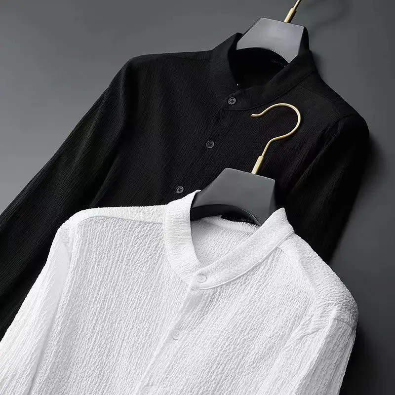 Traje seersucker rayas hombre – Ligero veraniego y fresco - imagen 4