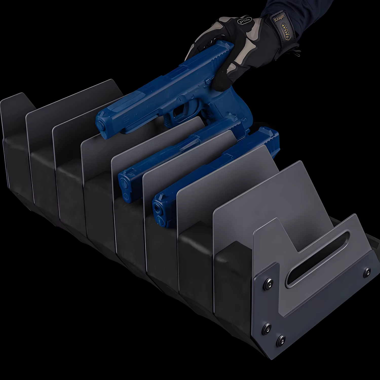 Organizador táctico pistolas Airsoft con estante Base EVA - imagen 3