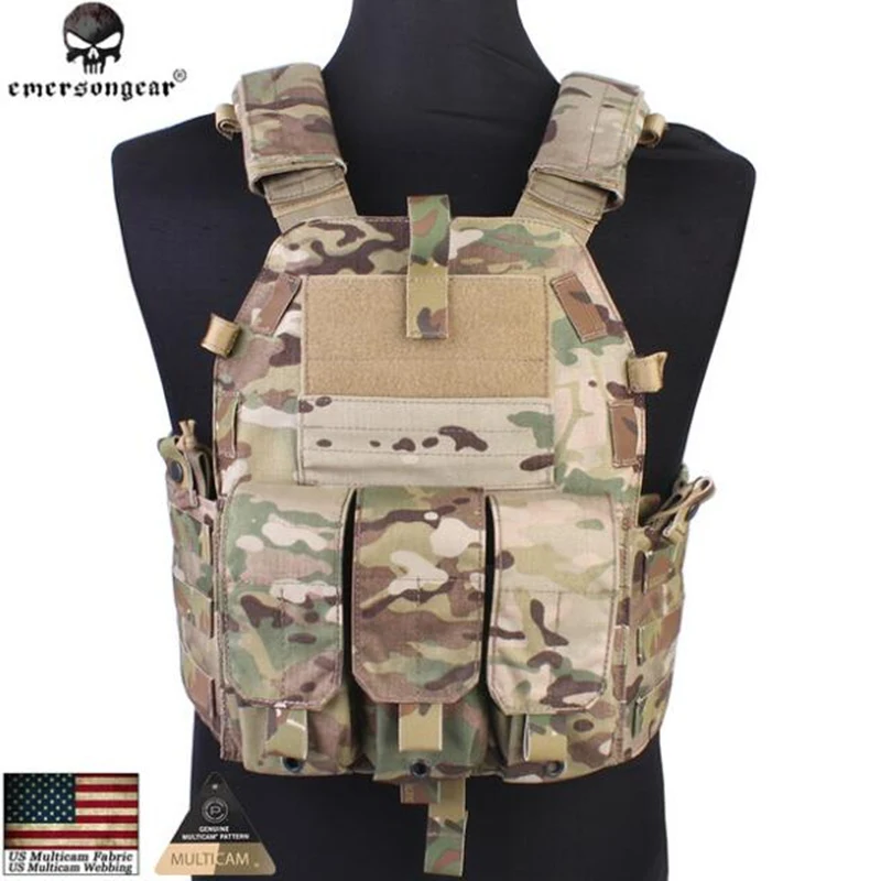 Emersongear chaleco táctico modular MOLLE para cargadores M4 - imagen 3