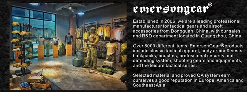 Pantalones de combate Emersongear E3 en uso