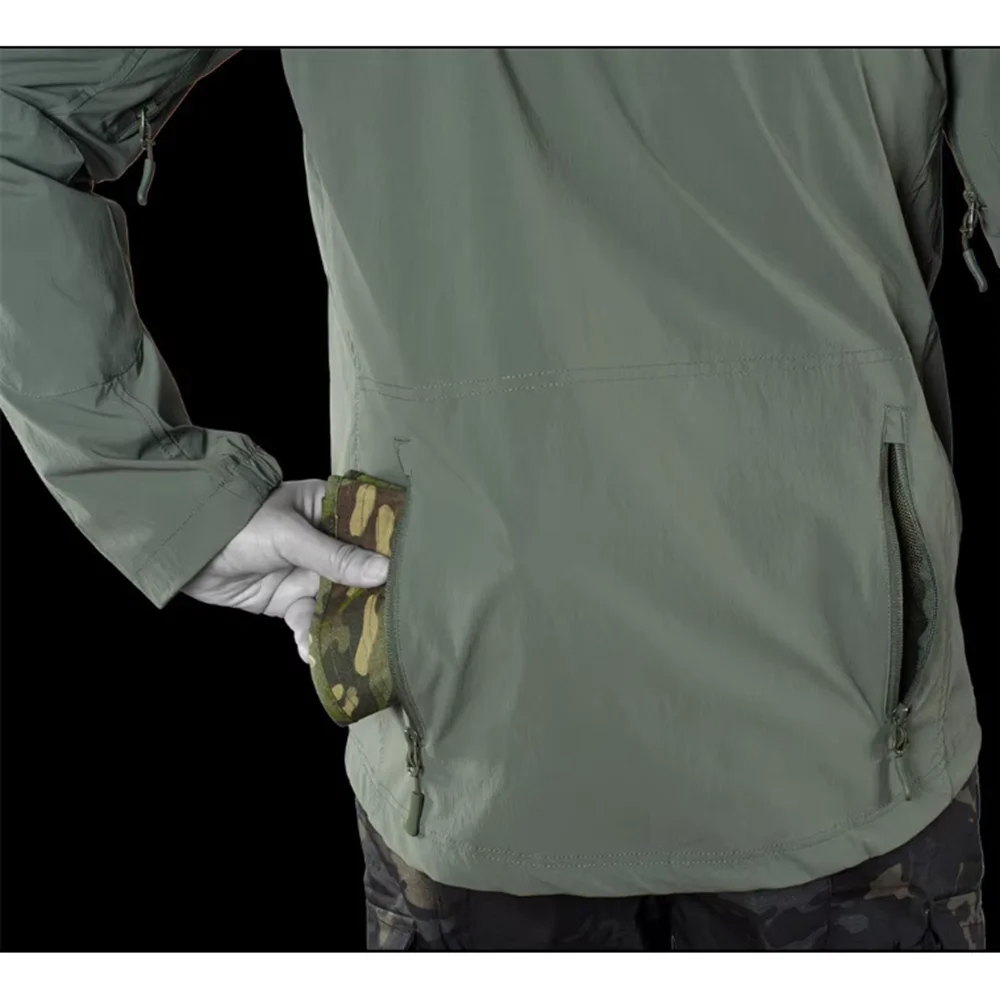 Chaqueta táctica Tr RG Light Cavalry softshell impermeable capucha - imagen 3