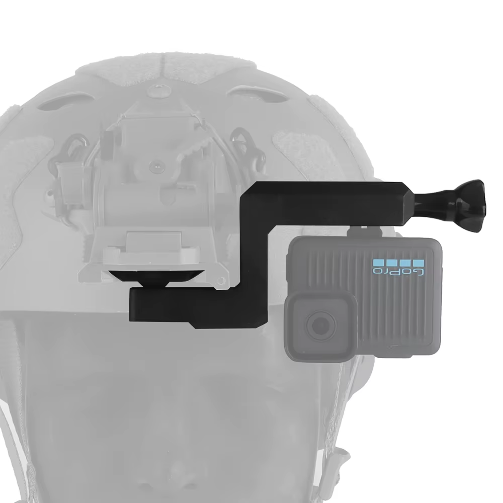 Montaje casco táctico - Soporte fijo GoPro Insta360