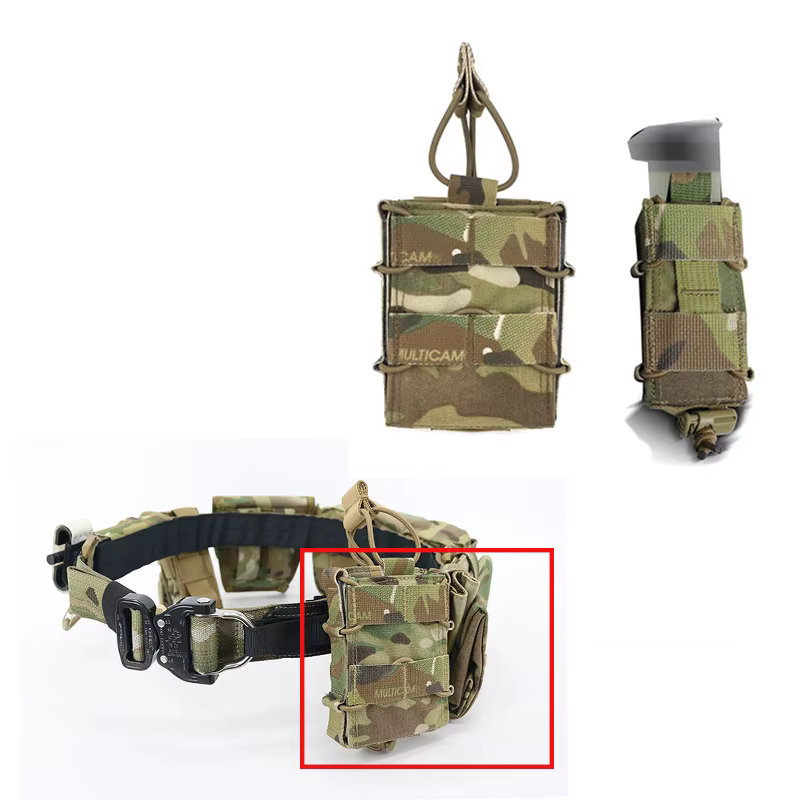 Bolsa portacargadores táctica MOLLE liberación rápida 5.56 mm