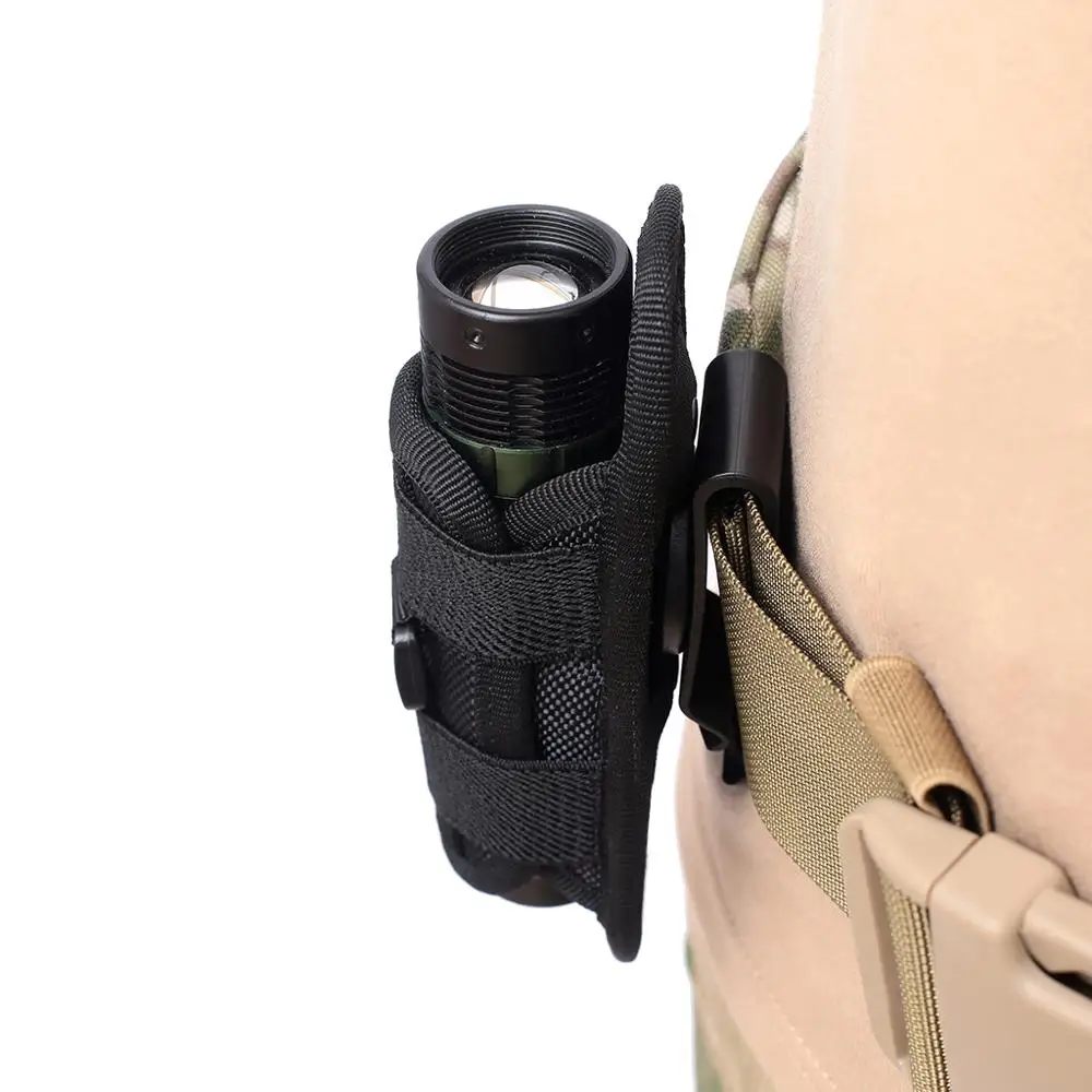Funda linterna táctica MOLLE riñonera al aire libre para caza - imagen 4