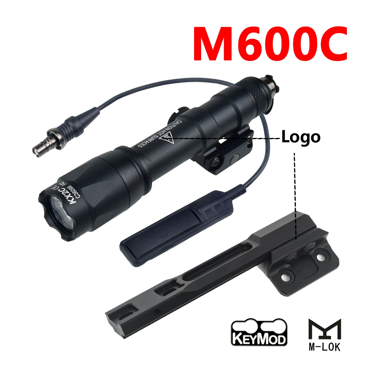 Soporte táctico SureFire M300/M600 M-LK para linterna rifle - imagen 2
