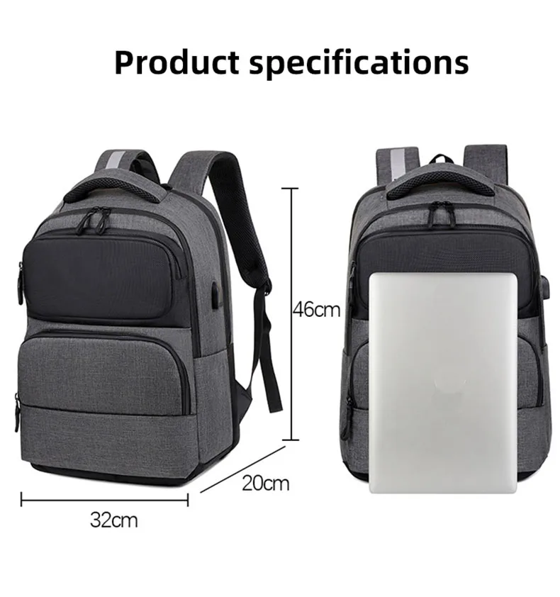 Mochila de escalada USB vista general