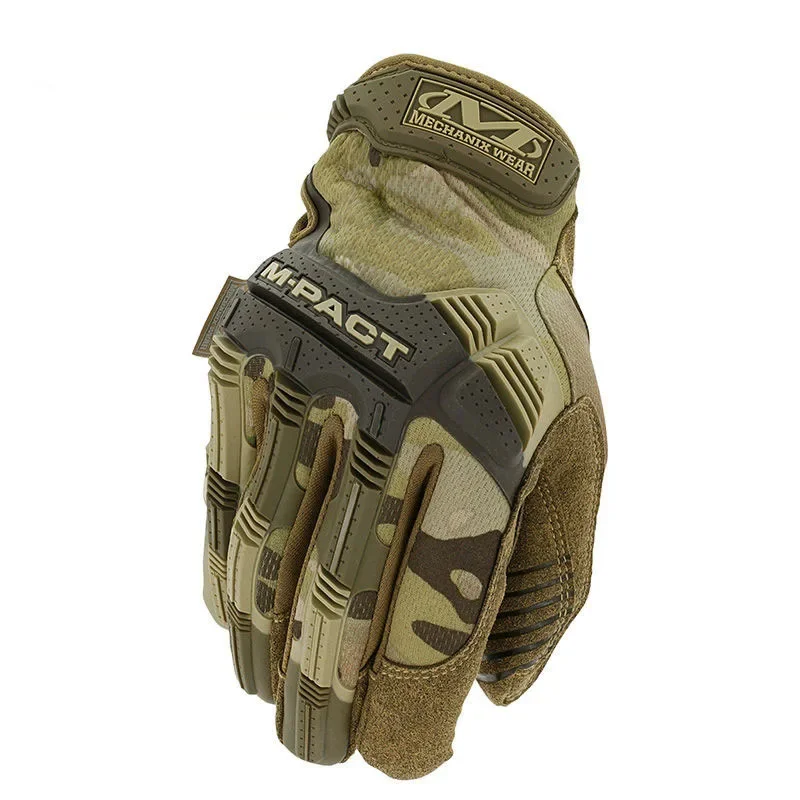 Guantes tácticos antideslizantes camuflaje woodland exterior - imagen 3