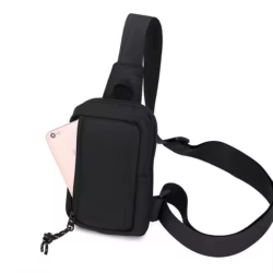 Bolso pecho táctico camuflaje hombre correa ajustable