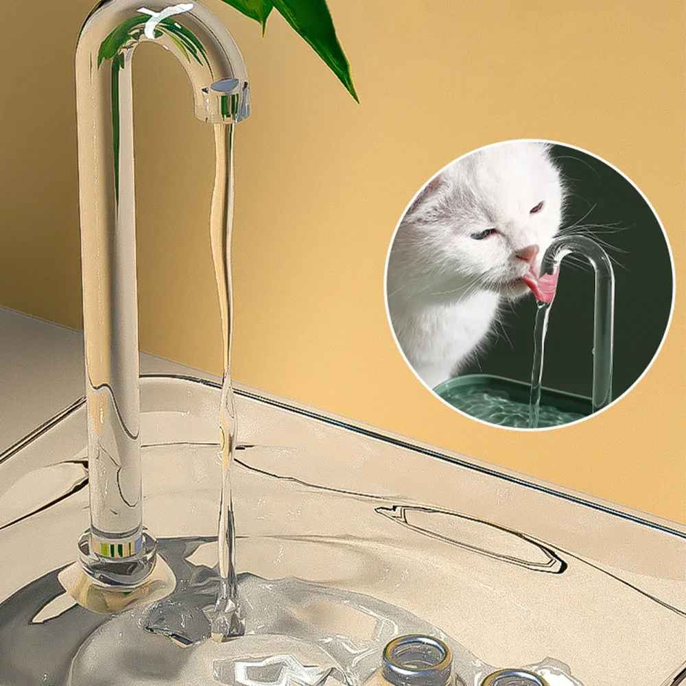 Fuente de agua para gatos con filtro automático USB silencioso - imagen 4