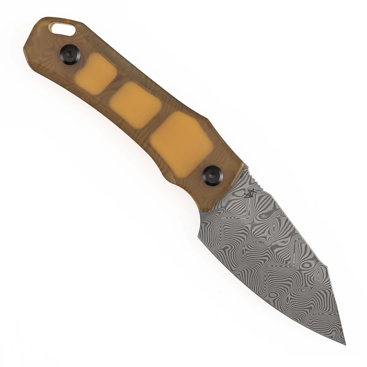 Tenable Loki cuchillo fijo táctico acero D2/Damascus G10/PEI micarta - imagen 3