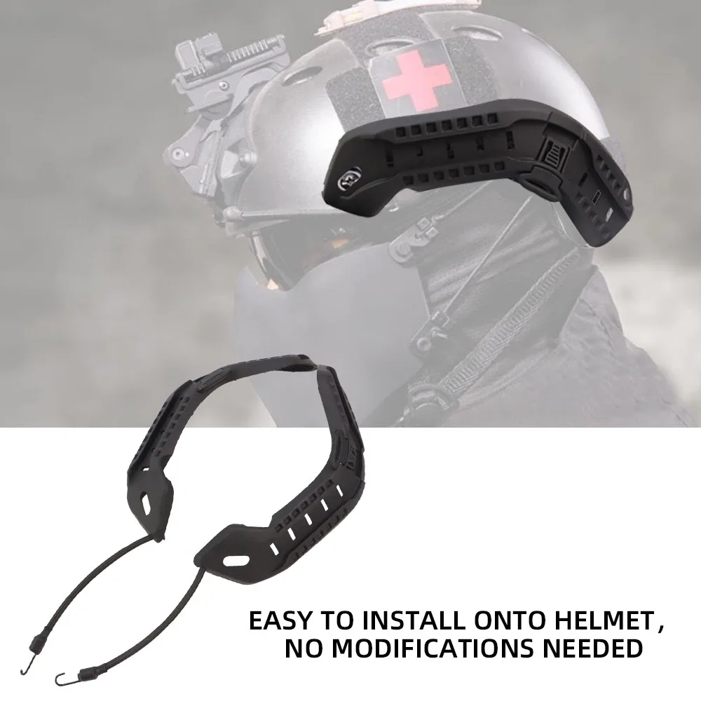 Adaptador riel lateral para casco táctico – 5 colores - imagen 5