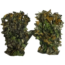 Guantes tácticos camuflaje 3D Leaf – Caza, tiro y supervivencia