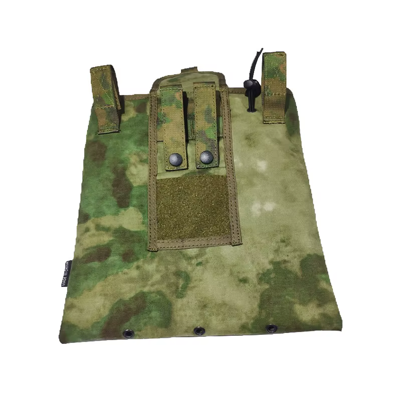 Bolsa táctica drop Multicam Black para cargadores Airsoft plegable - imagen 3