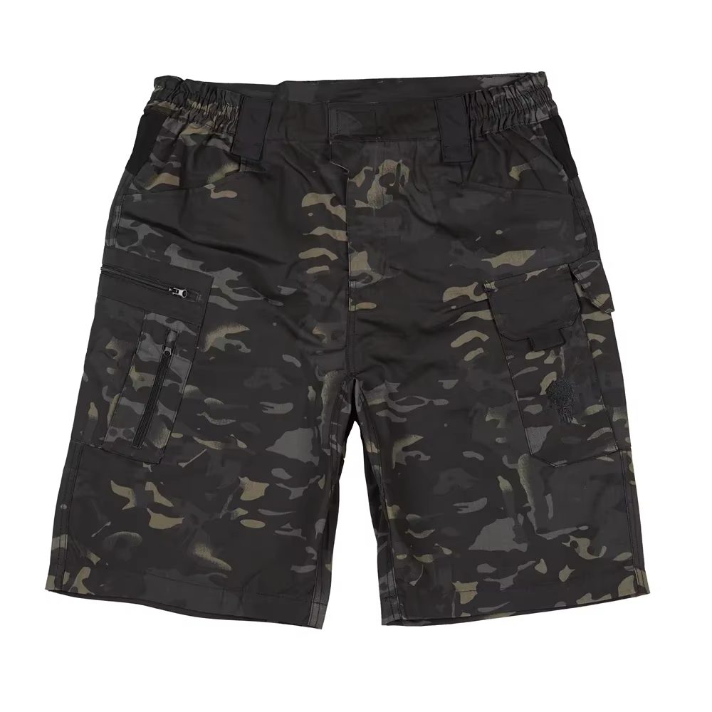Pantalones cortos tácticos MK2 camuflaje arena – verano militar holgados - imagen 4
