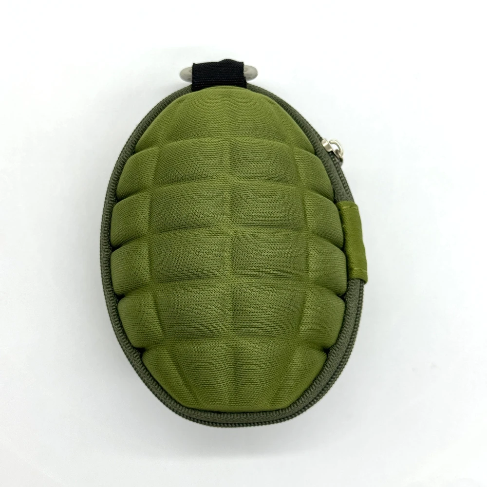 Bolsa EDC táctica tipo granada con llavero para monedas y llaves - imagen 2