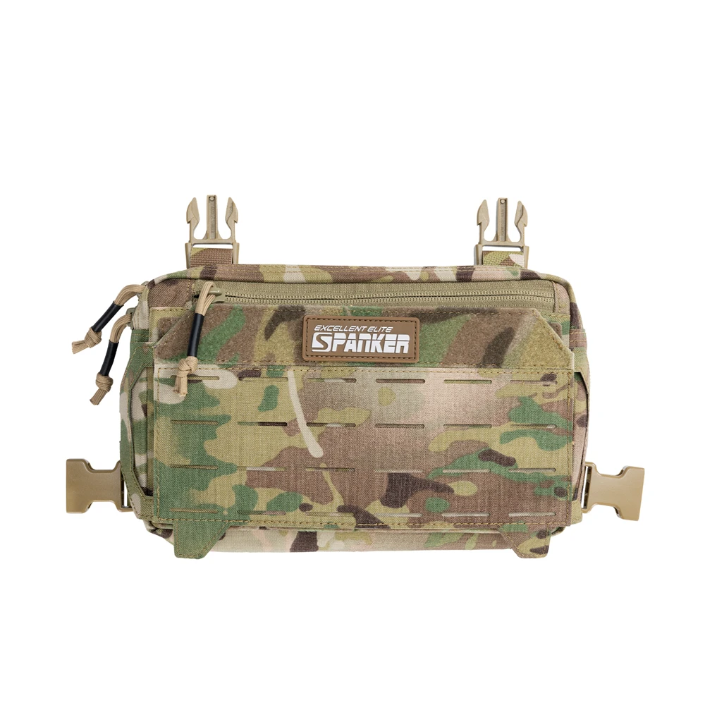 Mochila táctica Molle CAMO supervivencia aparejo pecho hombre - imagen 4