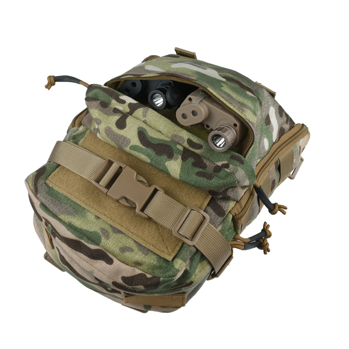 Bolsa de hidratación táctica mini mochila exterior 1000D con cierre de nailon - imagen 5