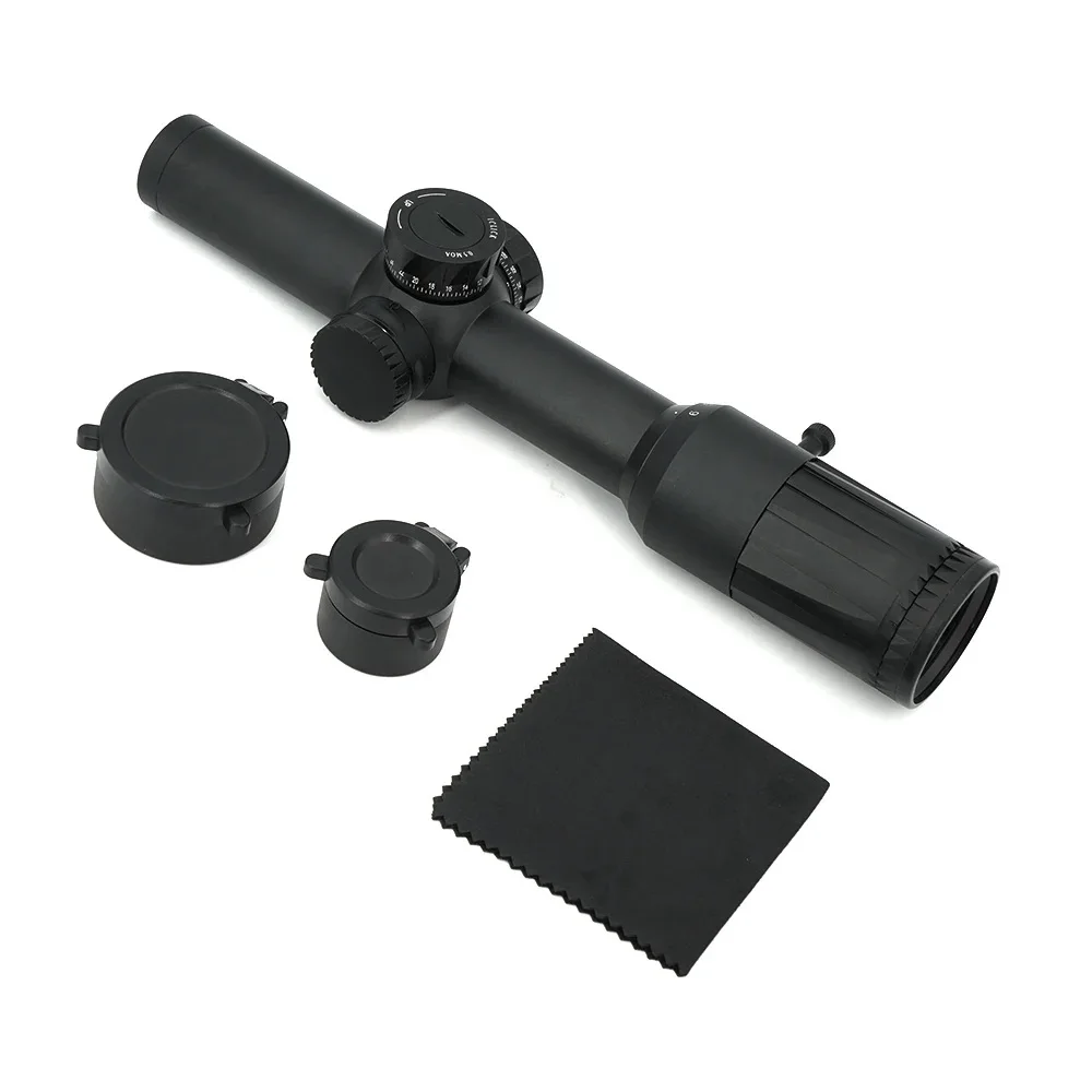 Mira Táctica Evolution Gear VUDU 1-6X24 LPVO Retícula Roja Iluminada - imagen 2