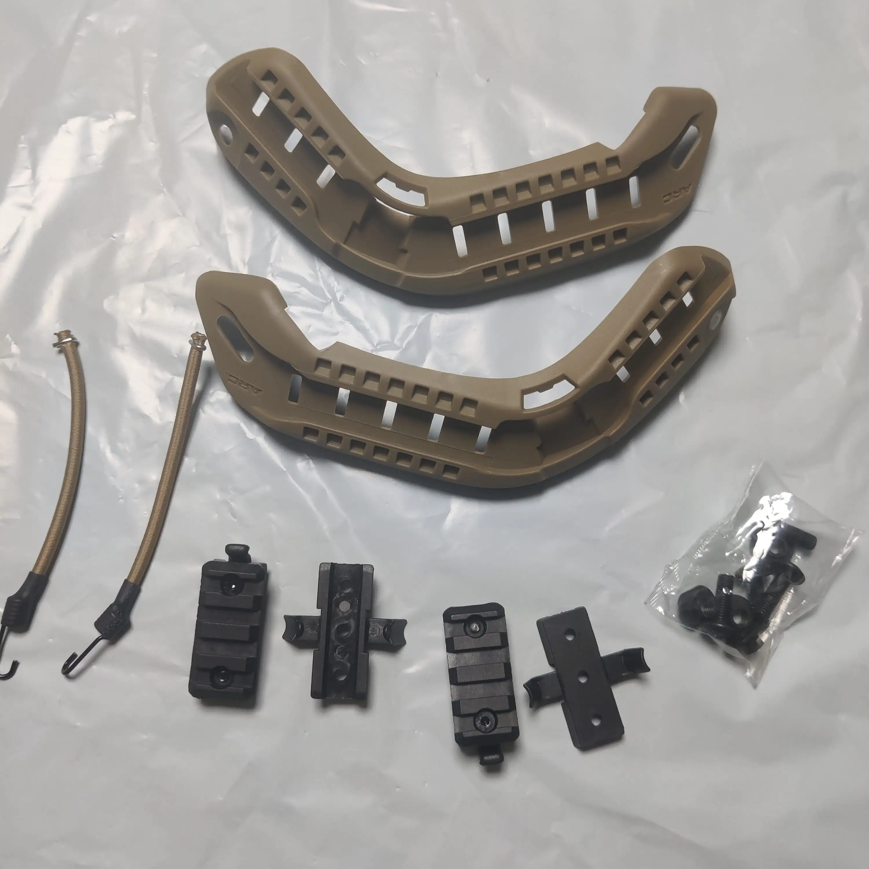 FMA ARC Kit montaje riel lateral universal para casco ACH ECH MICH - imagen 5