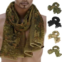 Bufanda táctica Keffiyeh camuflaje malla para cuello Shemagh