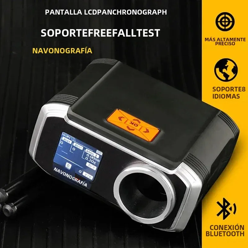 Cronógrafo velocidad Bluetooth con pantalla LCD para tirachinas y arco - imagen 4