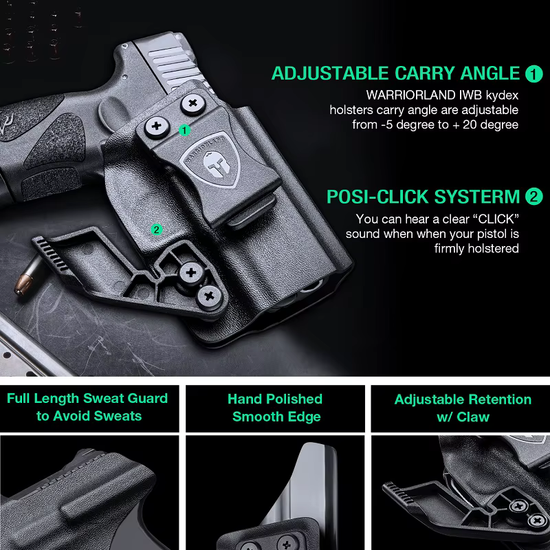 Taurus G2C G3C PT111 G2 PT140 – Funda IWB Kydex táctica diestra