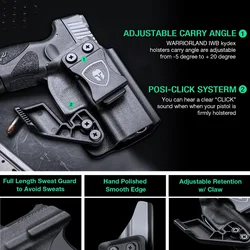 Taurus G2C G3C PT111 G2 PT140 – Funda IWB Kydex táctica diestra