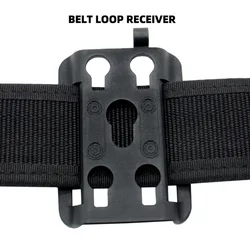 VULPO Placa Adaptadora MOLLE Sistema de Montaje Bolsas Tácticas