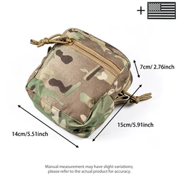 Bolsa táctica MOLLE multifuncional riñonera con organizador interno
